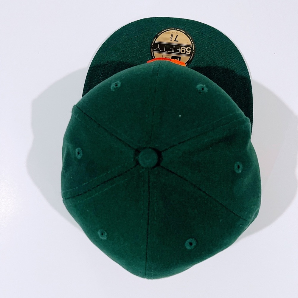 BOSTON RED SOX MLB GREEN AUTUMN COLLECTION Fitted Hat with World Series Patch. - Picture 5 of 10